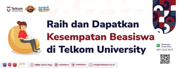 Raih Beasiswa Telkom University