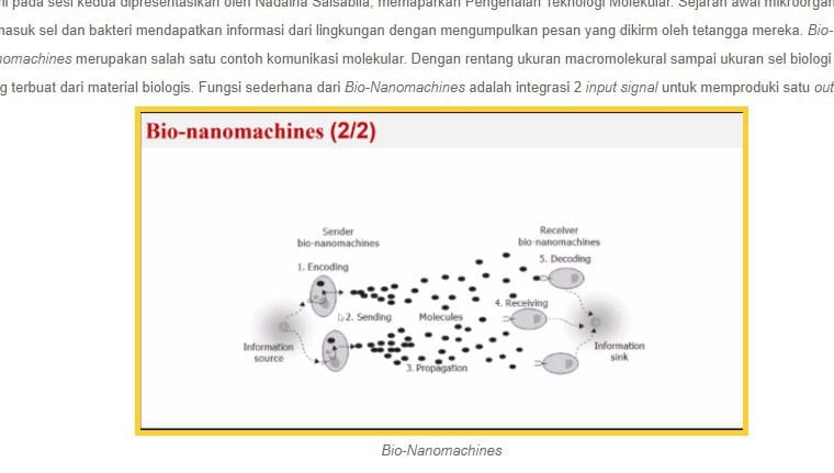 Ada tanda kuning di gambar website