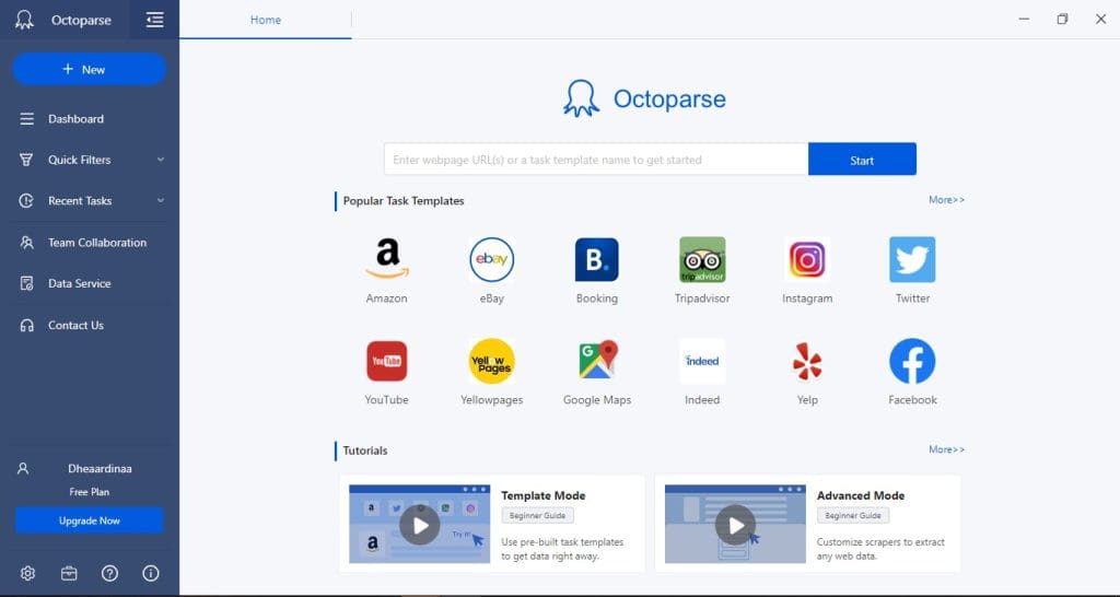 Instalasi Octaparse