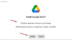 Install Google Drive