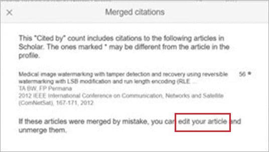 Memperbaiki Artikel Bertanda Bintang pada Google Scholar Memperbaiki Artikel Bertanda Bintang pada Google Scholar